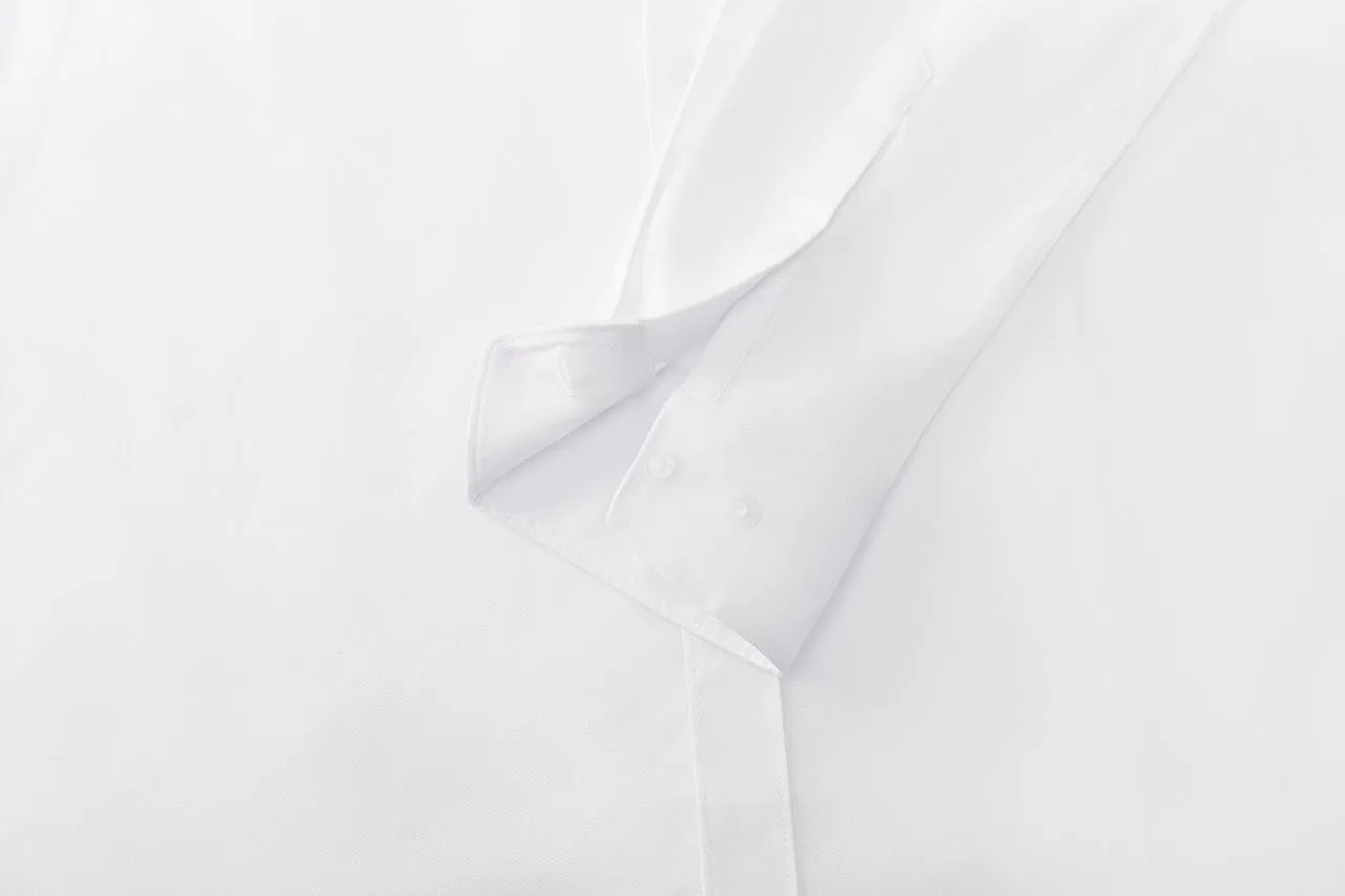 Silky Touch Stretch Oxford Shirt in Smart Fit