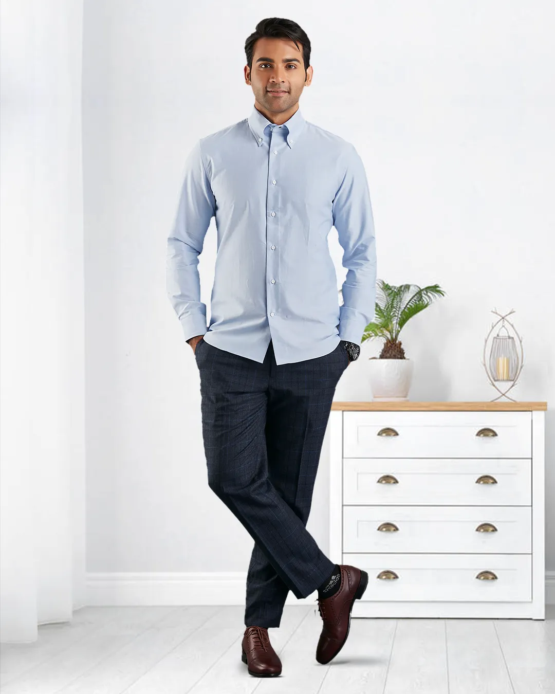 Sky Blue Oxford Shirt