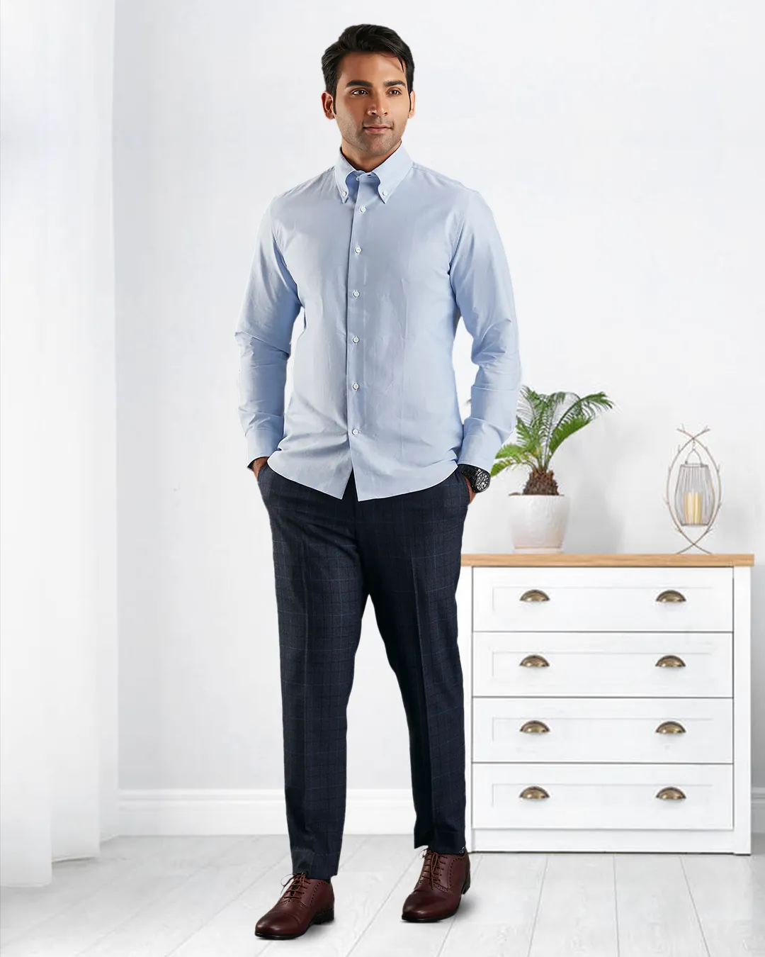 Sky Blue Oxford Shirt