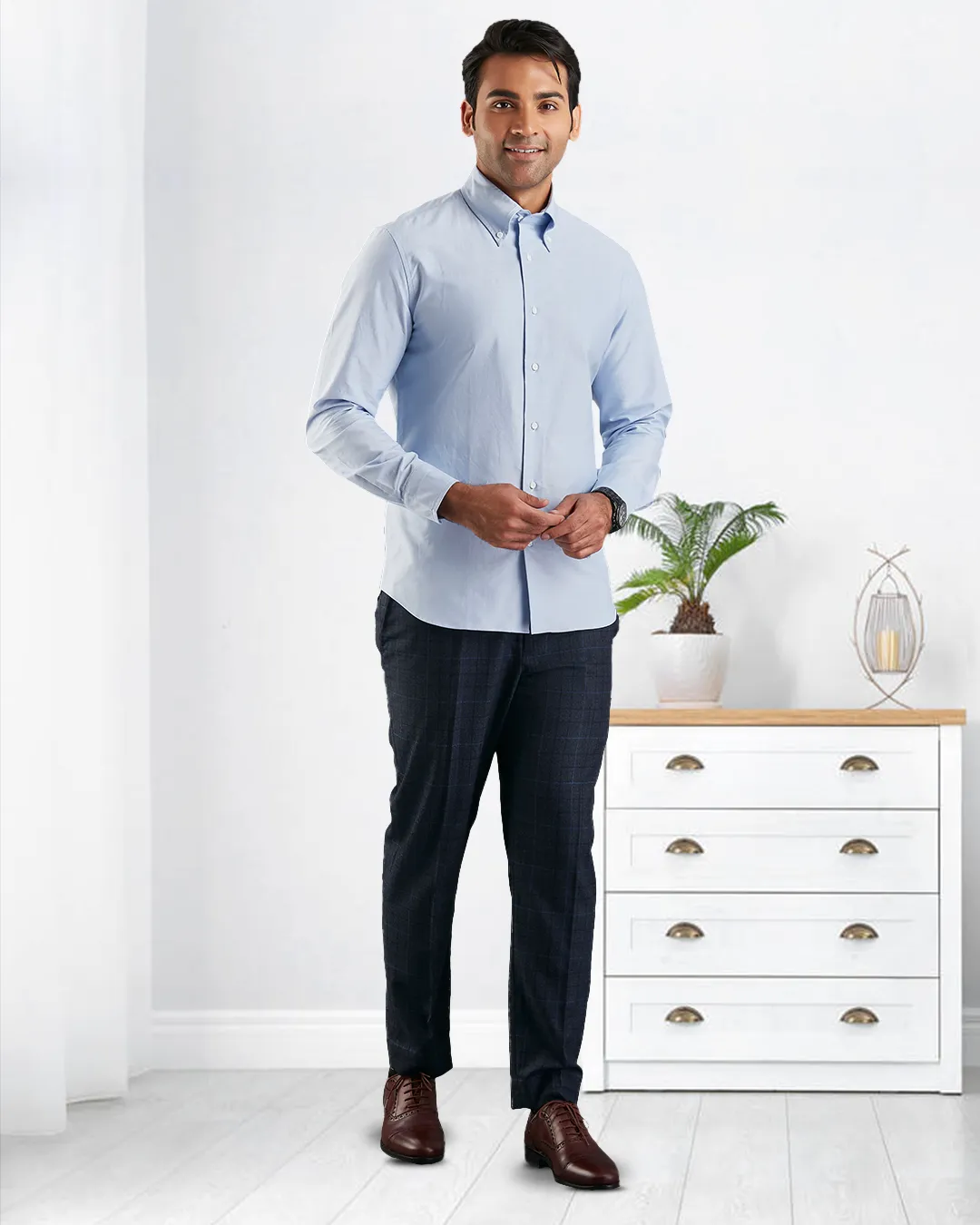 Sky Blue Oxford Shirt