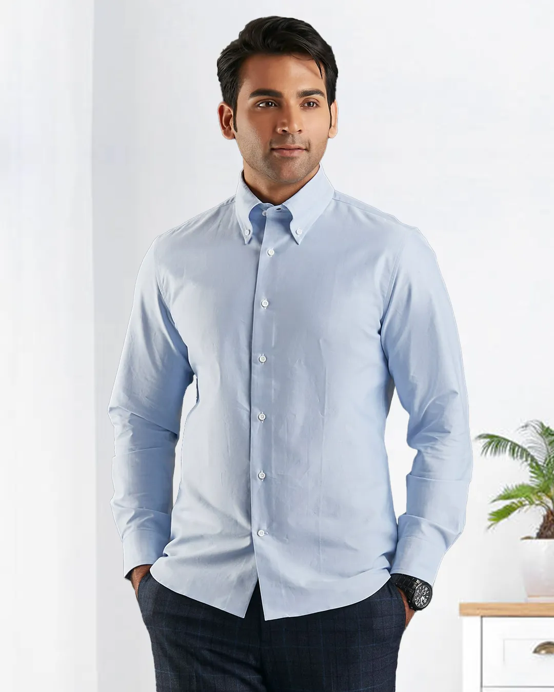 Sky Blue Oxford Shirt