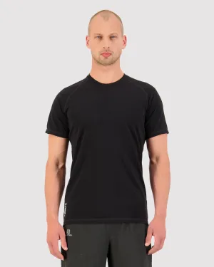 Temple Merino Air-Con T-Shirt - Black