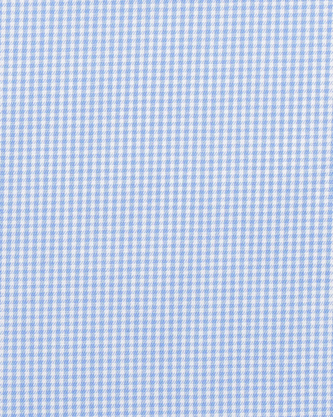 The Finest - Blue Micro Gingham Twill 300/4