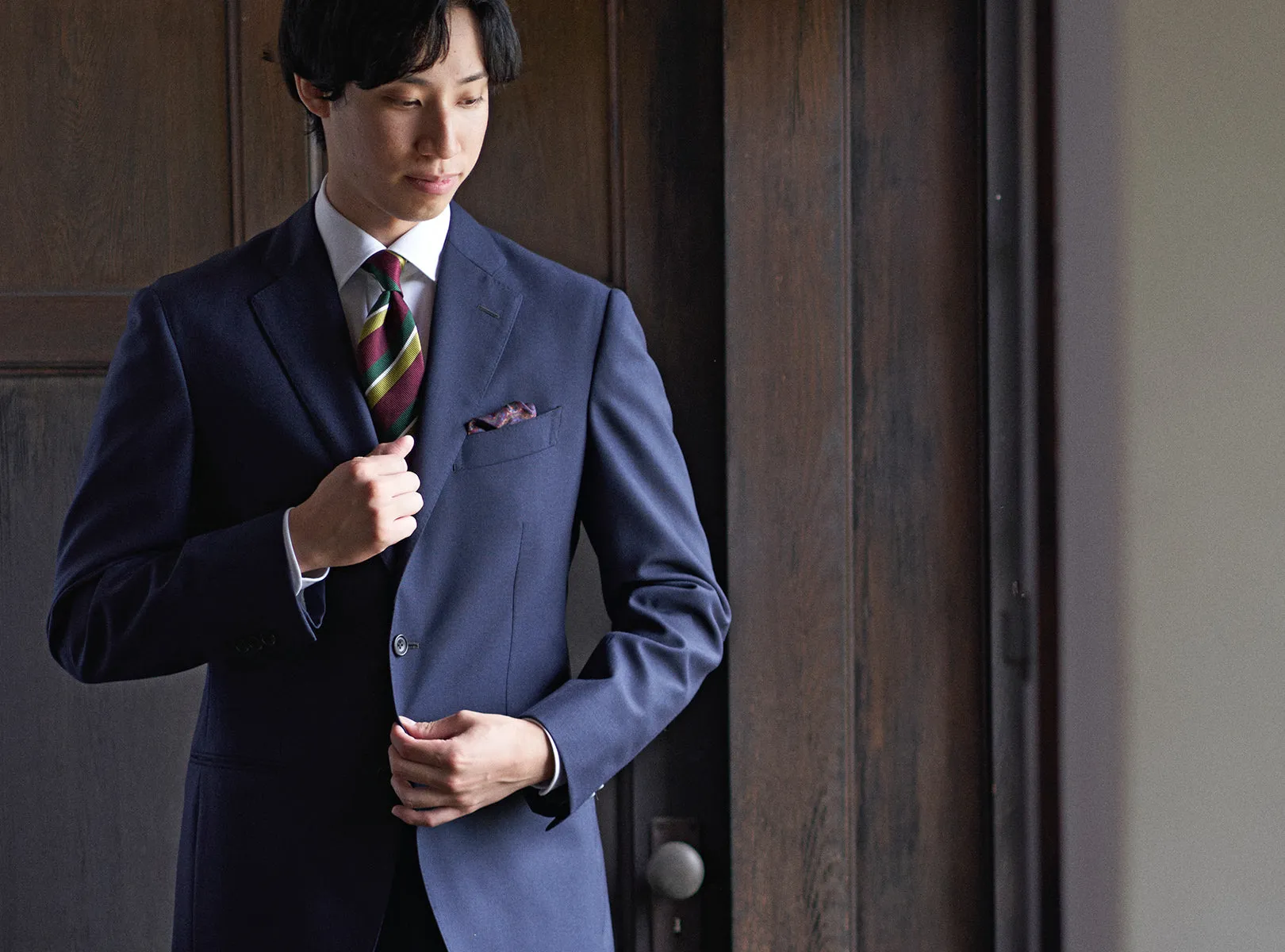 TOKYO SLIM FIT - Spread Twill PALPA EASY CARE