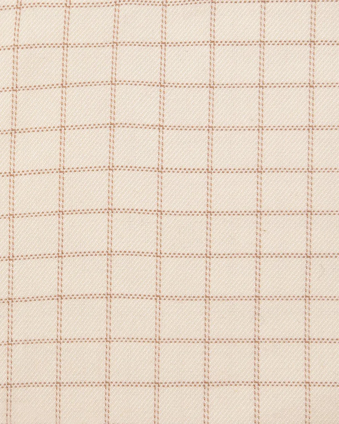 Traditional Cream Tan Graph Checks