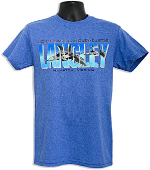 TSLG01R T-Shirt Langley Silhouette ROYAL HEATHER