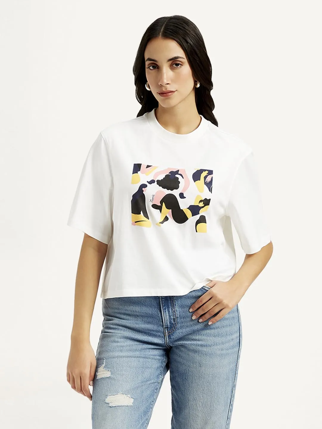 Women's Graphic Print Relaxed Fit T-shirts