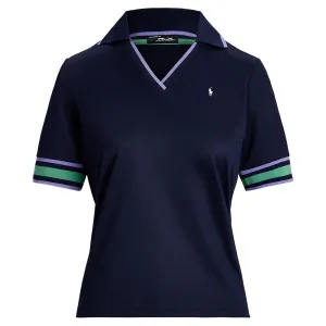 Womens RLX Tailored Fit Cricket Polo Refined Navy - AW24