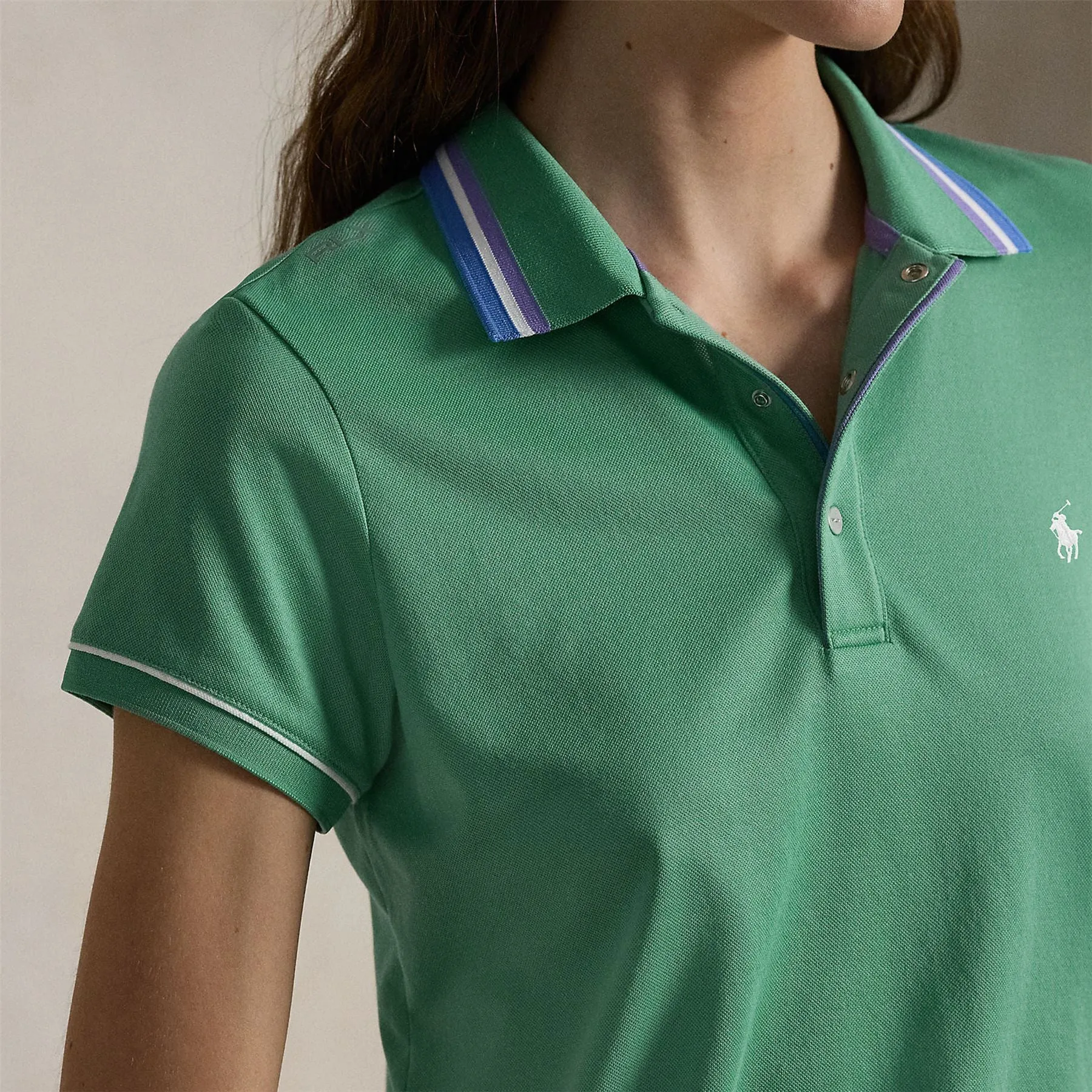 Womens RLX Tour Pique Polo Haven Green - AW24