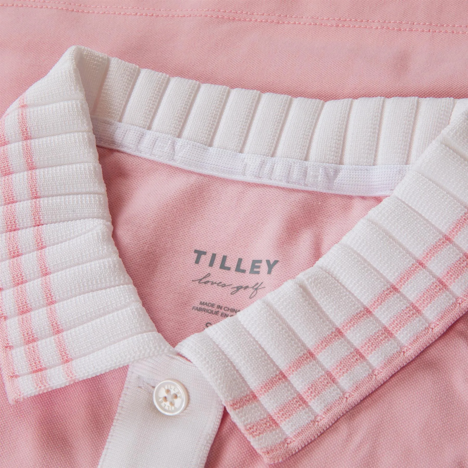 Womens Team Polo Pink - AW24