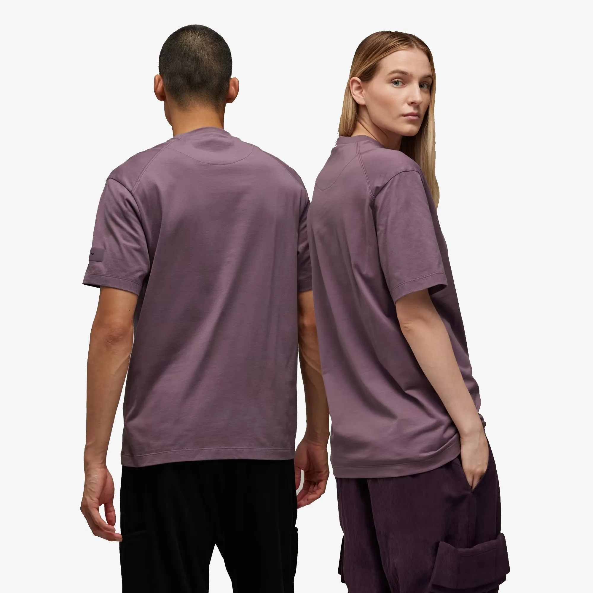 Y-3 | RELAXED SHORT SLEEVE TEE  { LEGACY PURPLE